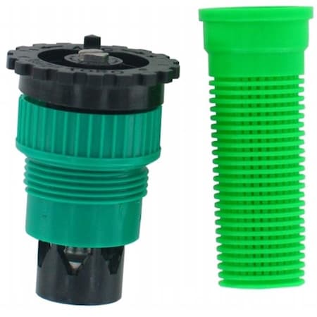 Toro <li>Nozzle <li>Pre-installed pressure compensating device conserves water by eliminating fogging and 53736